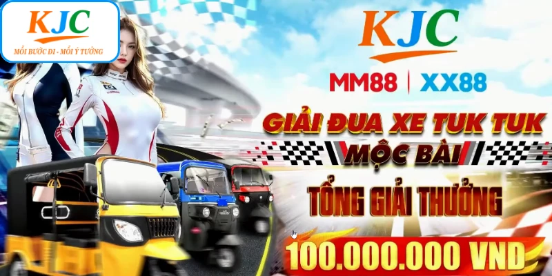Các thương hiệu hợp tác tổ chức giải đua tuktuk có 102 tại KJC
